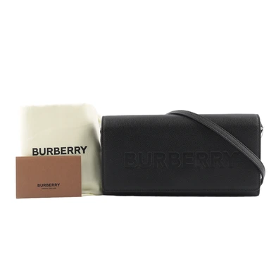 Burberry Henley leather crossbody bag purse black thumbnail 7